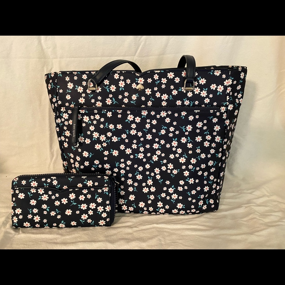 Kate Spade large tote and wallet
